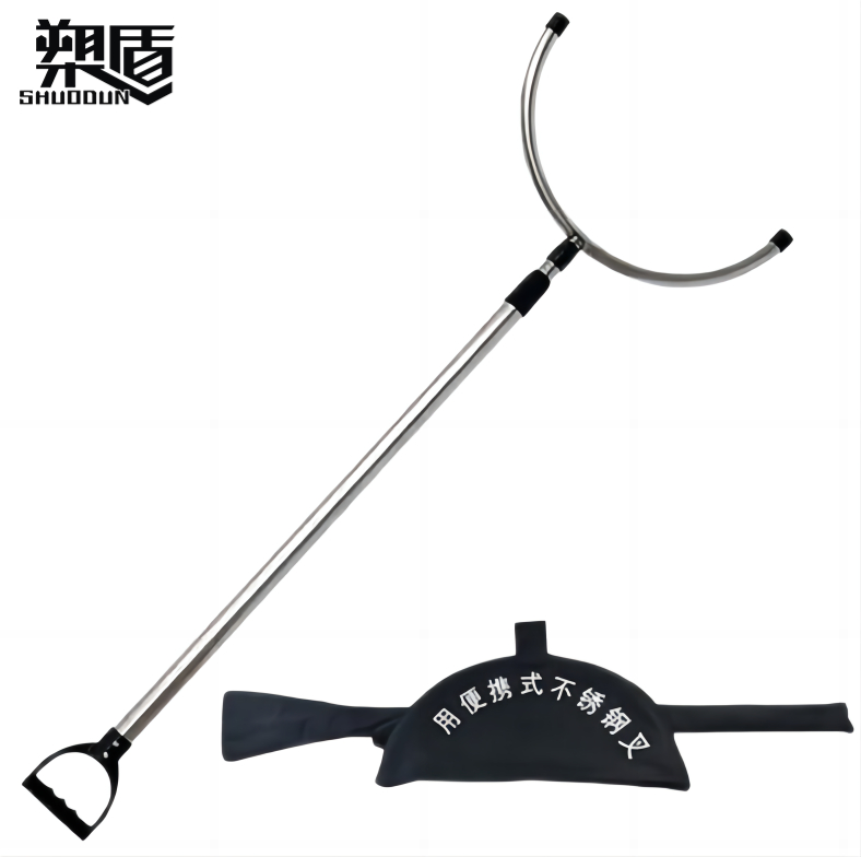 不锈钢伸缩防暴腰叉